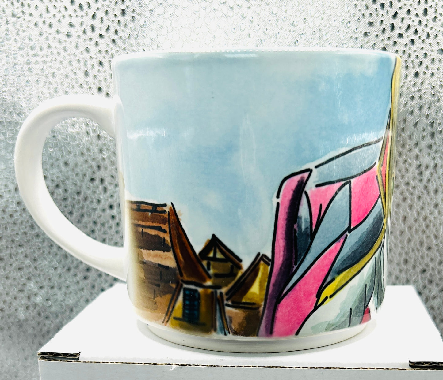 Tazza Howl Disegnata a Mano – Howl's Moving Castle Anime Mug ✨