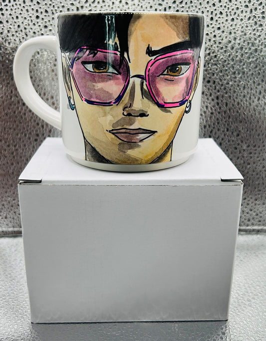 Tazza personalizzata Jinu – K-Pop Demon Hunters | Stile anime, disegno originale