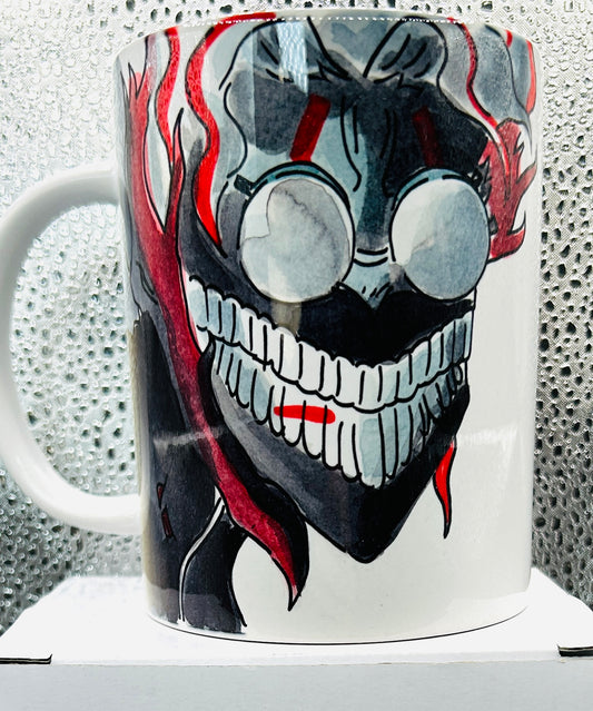 Tazza Dandadan disegnata a mano – Mug anime artigianale