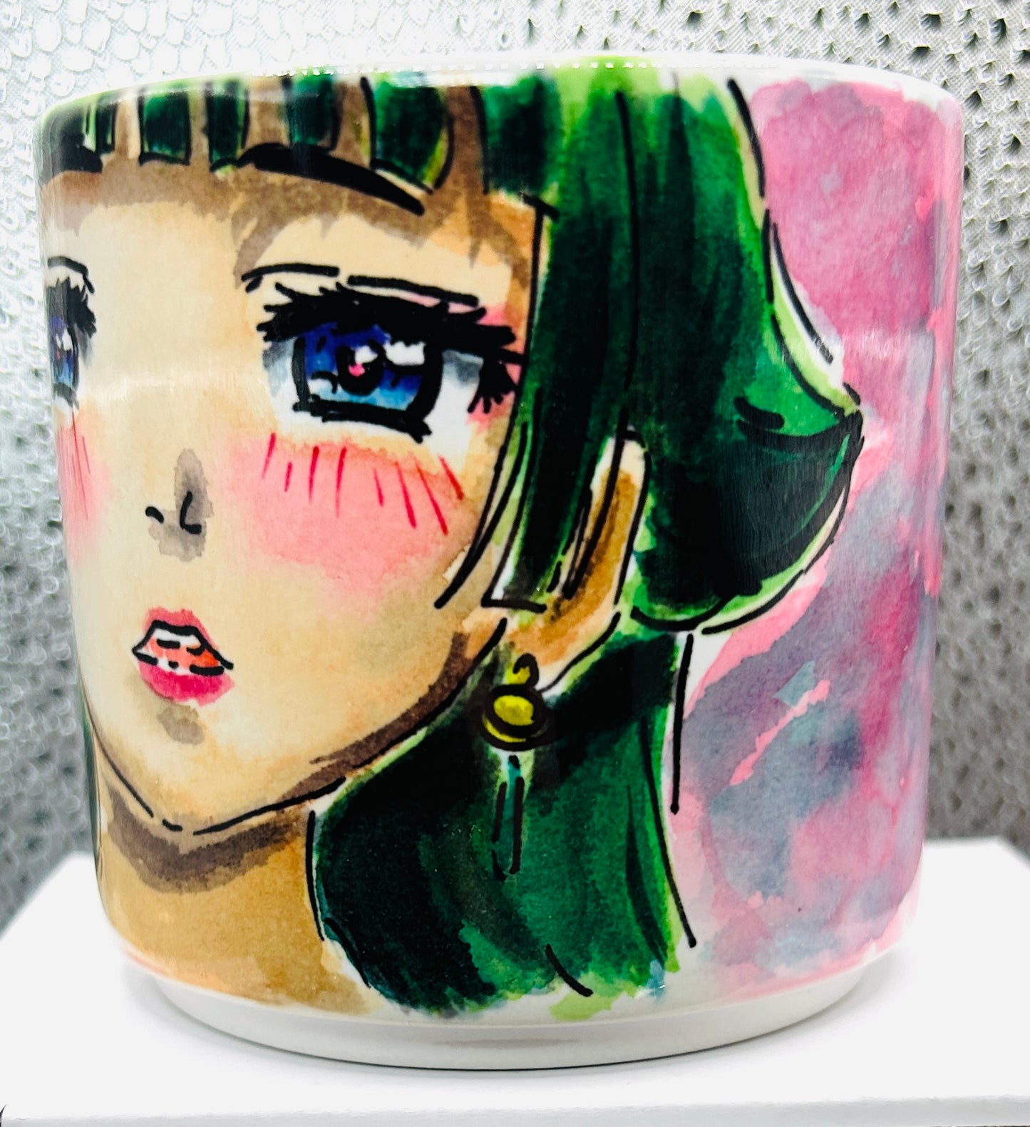 Tazza Mao Mao – Design Anime Elegante dipinta a mano