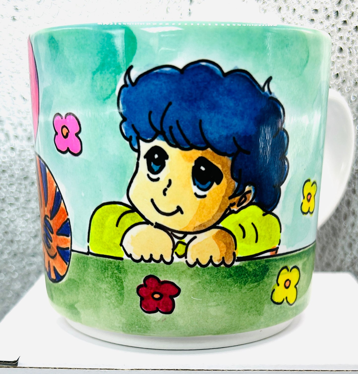 Tazza Kiss Me Licia – Dipinta a mano | Anime anni ’80