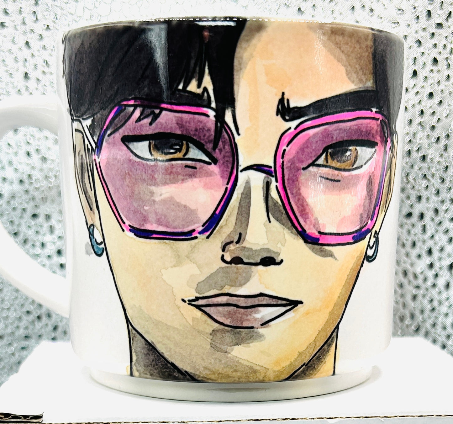 Tazza personalizzata Jinu – K-Pop Demon Hunters | Stile anime, disegno originale
