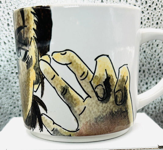 Tazza Eren Yeager – Dipinta a mano | Attack on Titan