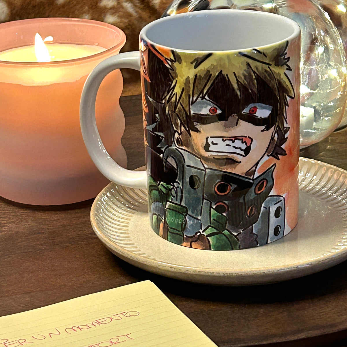 Tazza disegnata a mano – Bakugo Katsuki (My Hero Academia)