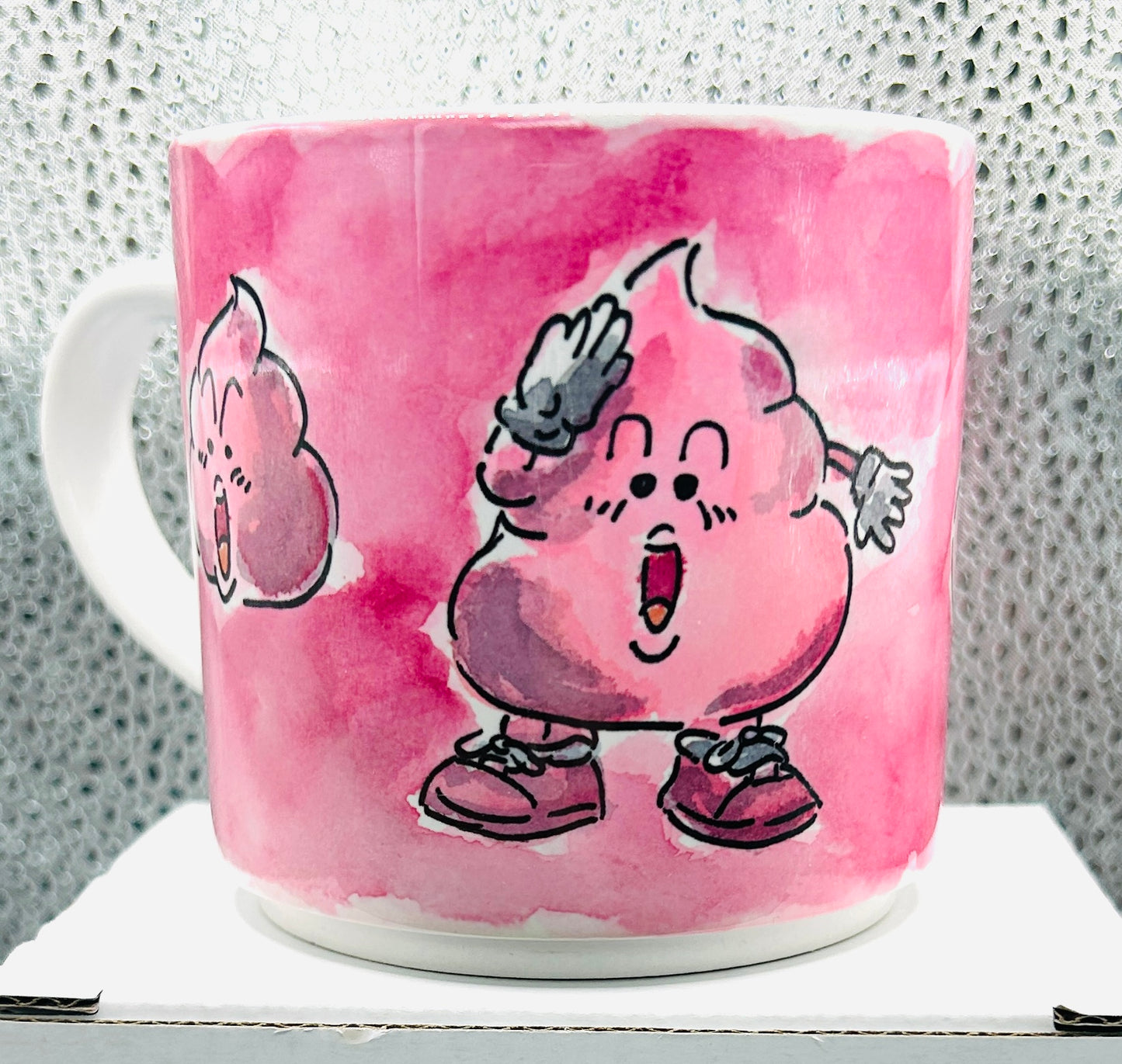 Tazza Arale "Cacca" Disegnata a Mano – Dr. Slump Anime Mug 😄