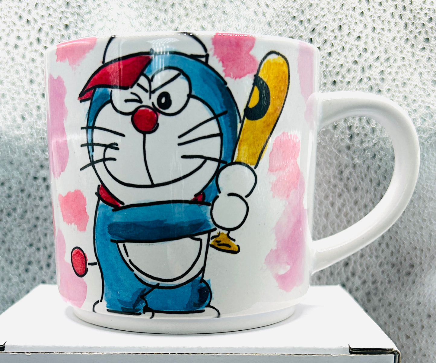 Tazza Doraemon Disegnata a Mano – Anime Mug Classico 🔵