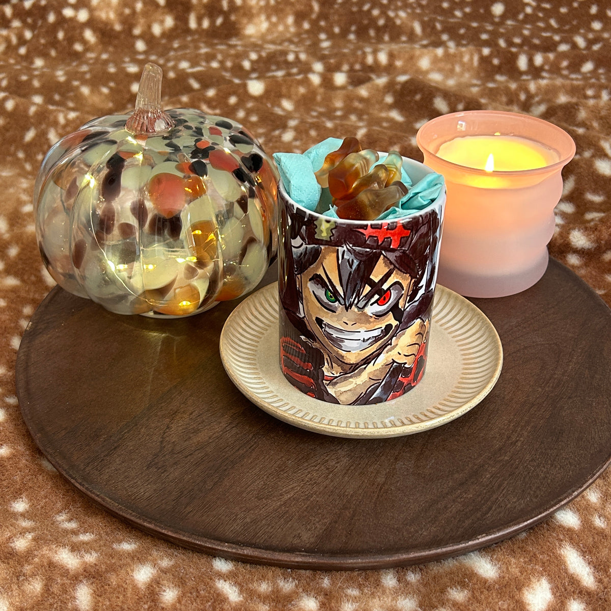 Tazza Asta Disegnata a Mano – Black Clover Anime Mug ⚔️