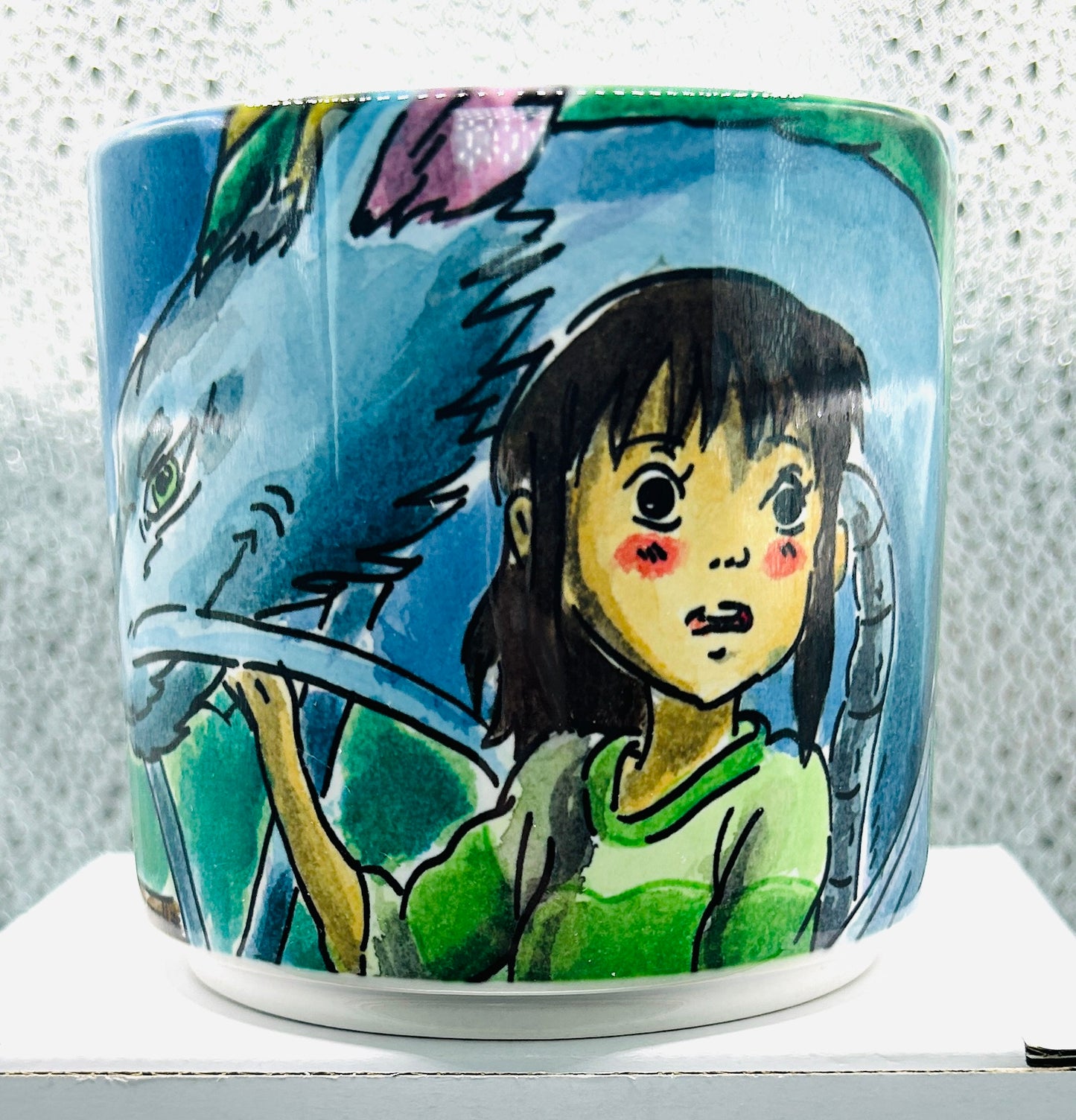 Tazza La Città Incantata Disegnata a Mano – Spirited Away Anime Mug 🏮