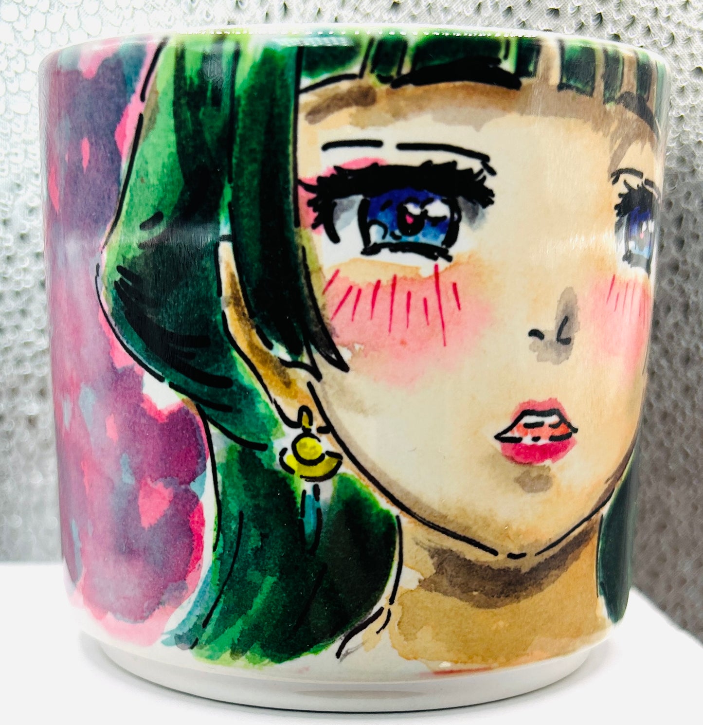 Tazza Mao Mao – Design Anime Elegante dipinta a mano