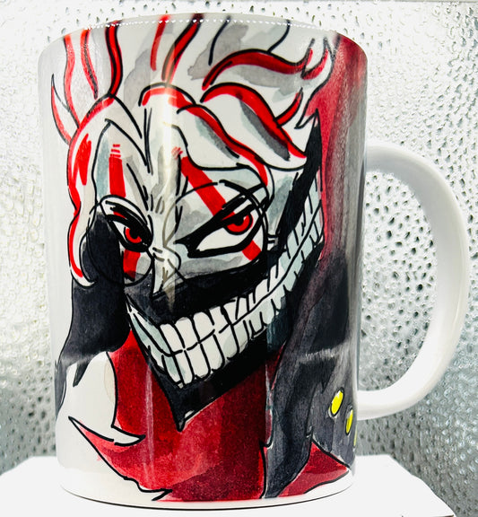 Tazza Dandadan disegnata a mano – Mug anime artigianale