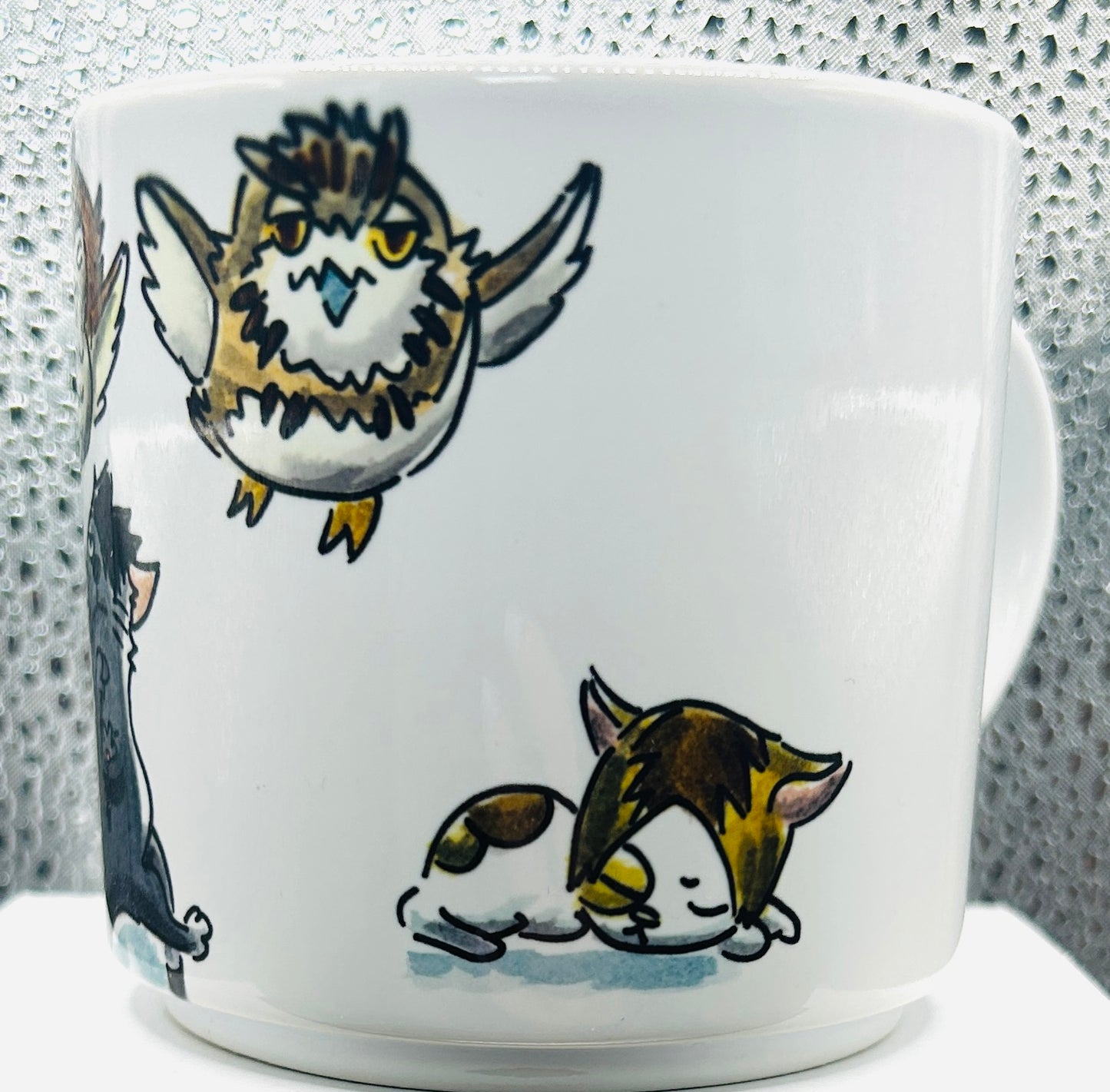 Set Bokuto – Tazza + Portachiavi Haikyuu 🦉