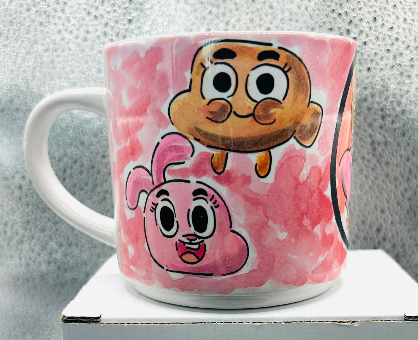 Tazza Gumball Disegnata a Mano – The Amazing World of Gumball 🐱