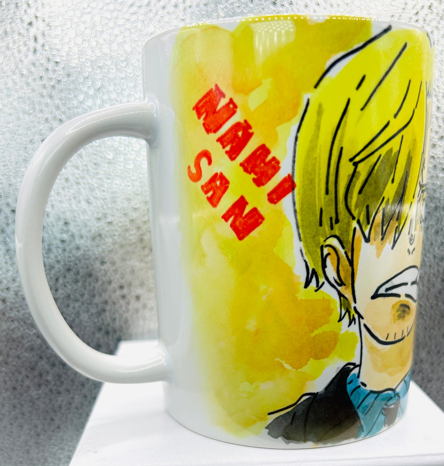 Tazza Sanji Disegnata a Mano – One Piece Anime Mug 🏴‍☠️