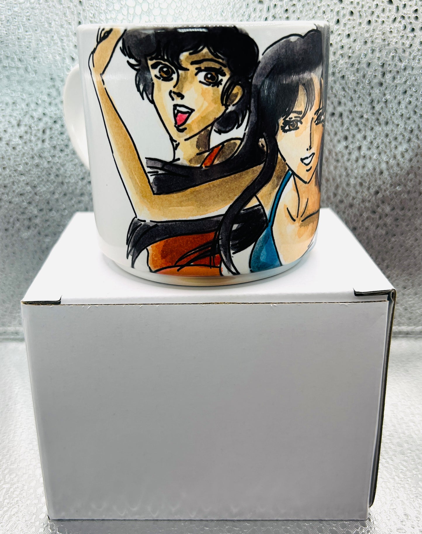 Tazza “Occhi di Gatto” – Edizione Artistica Dipinta a Mano