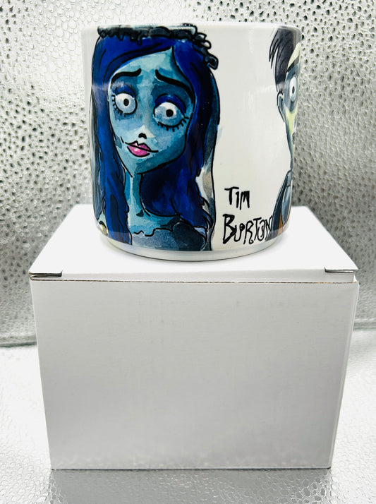 Tazza “La Sposa Cadavere” – Ispirata al film gotico di Tim Burton – Arte Originale