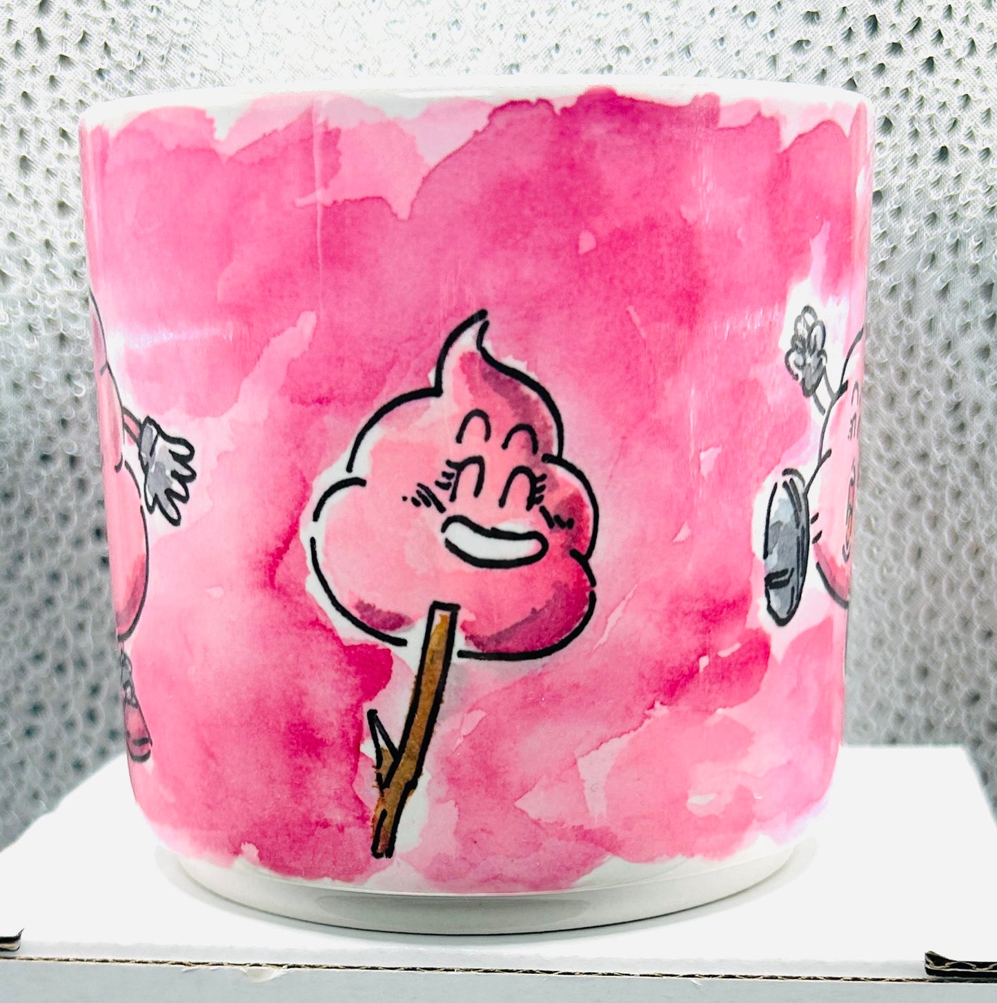Tazza Arale "Cacca" Disegnata a Mano – Dr. Slump Anime Mug 😄