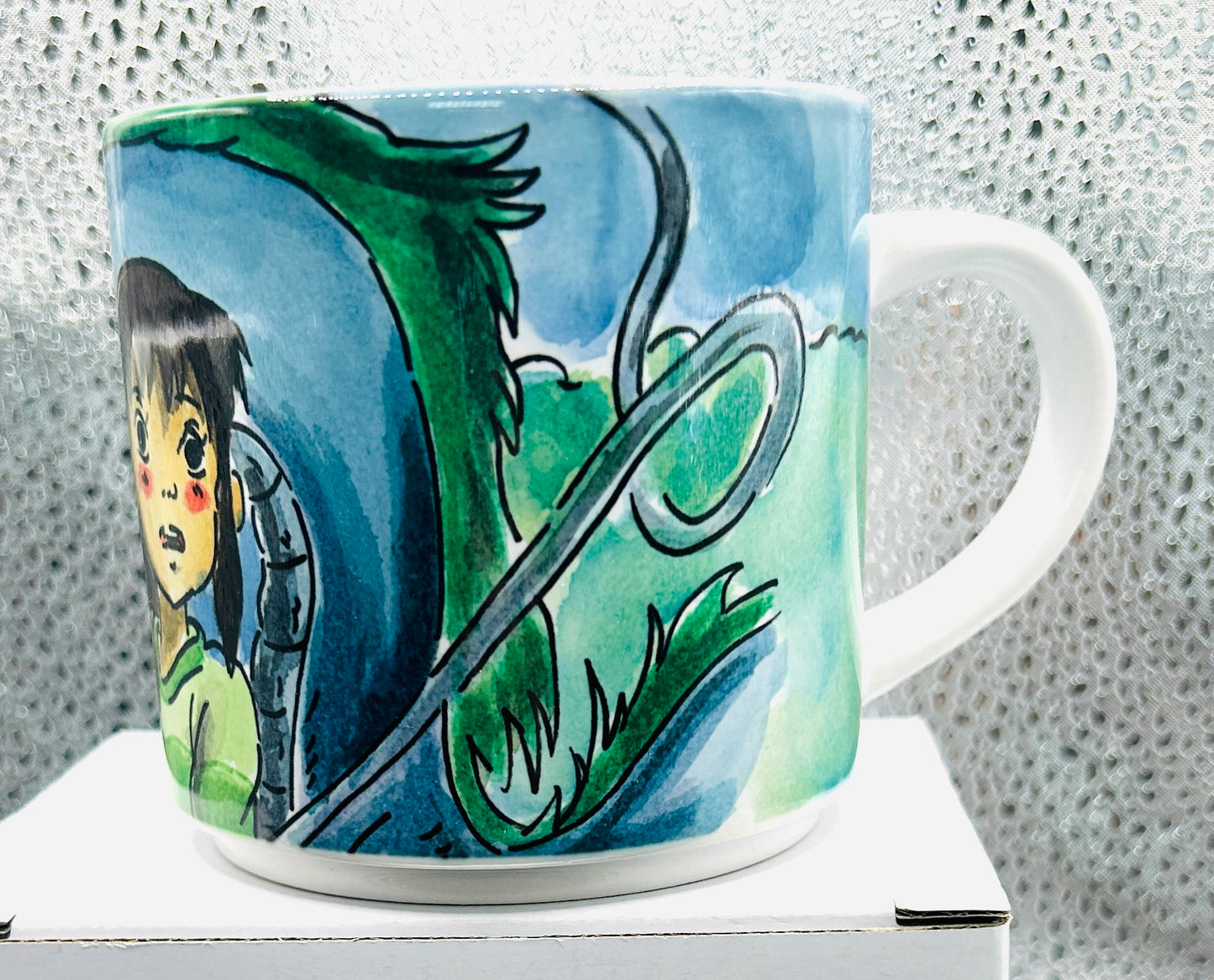 Tazza La Città Incantata Disegnata a Mano – Spirited Away Anime Mug 🏮