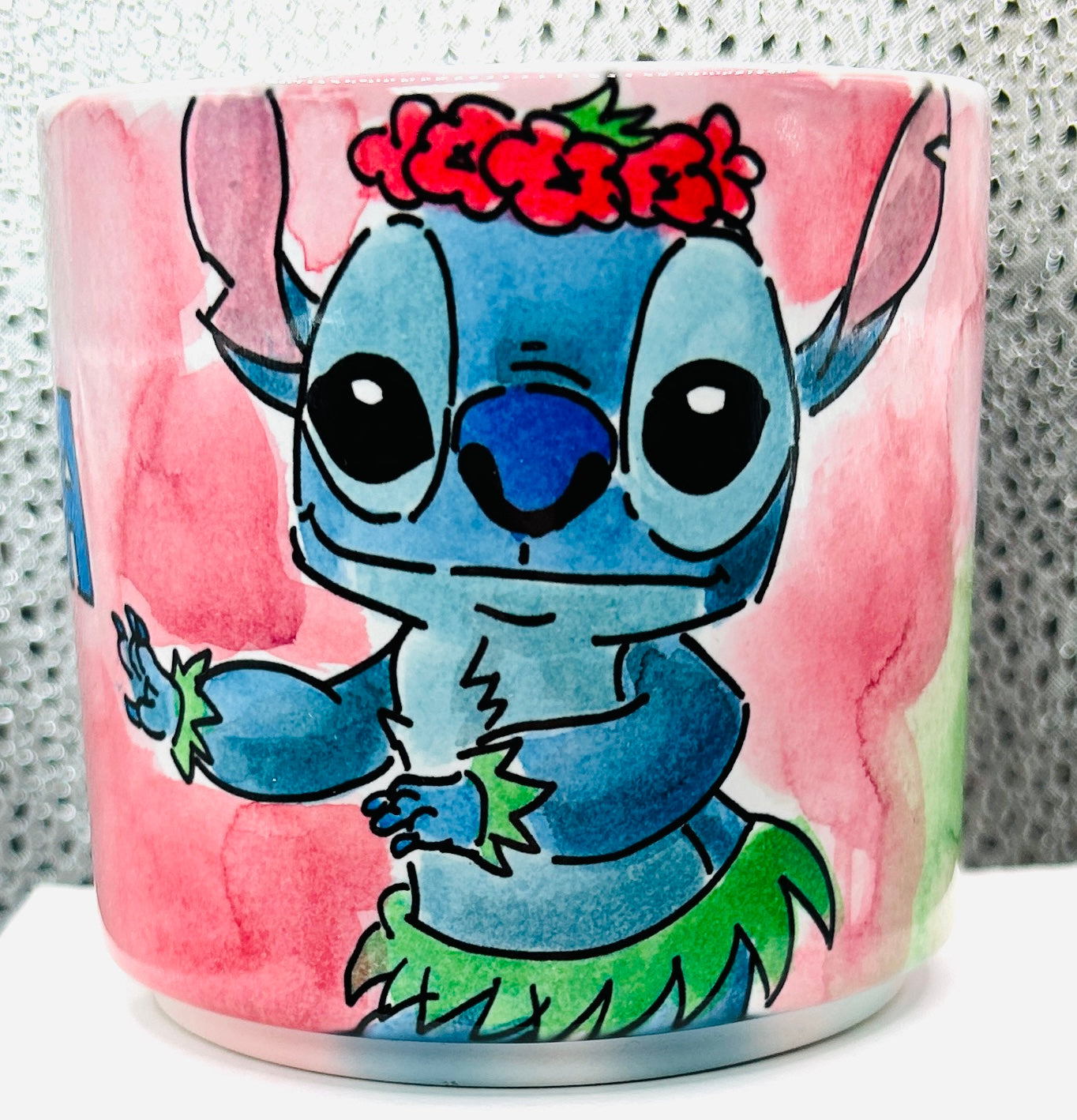 ☕ Tazza Stitch – Caos blu