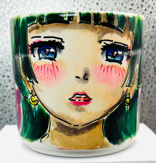 Tazza Mao Mao – Design Anime Elegante dipinta a mano