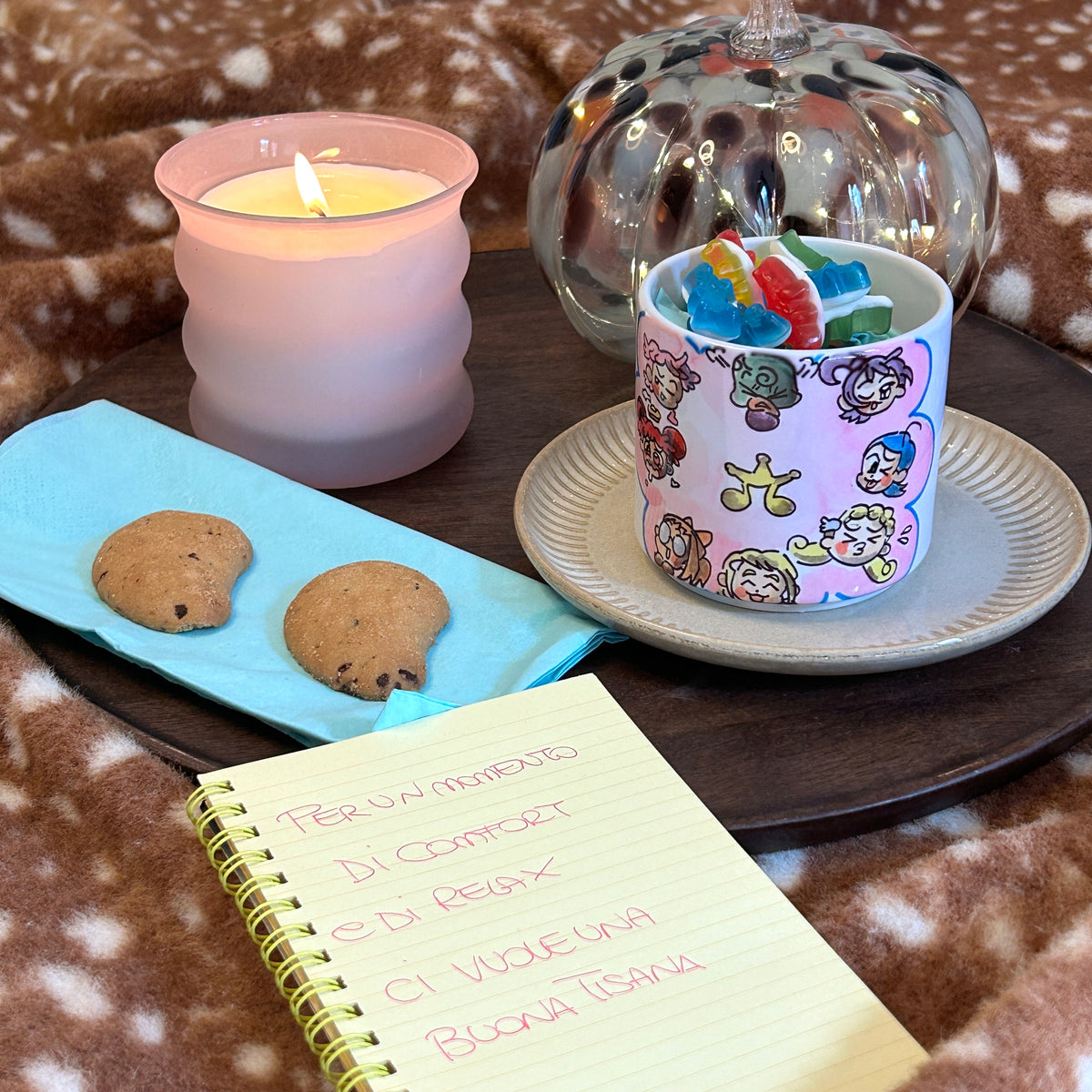 Tazza Magica Doremi – Dipinta a Mano 🎀✨