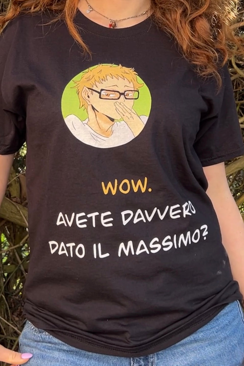 Maglietta Anime – Tsukishima (Haikyuu)