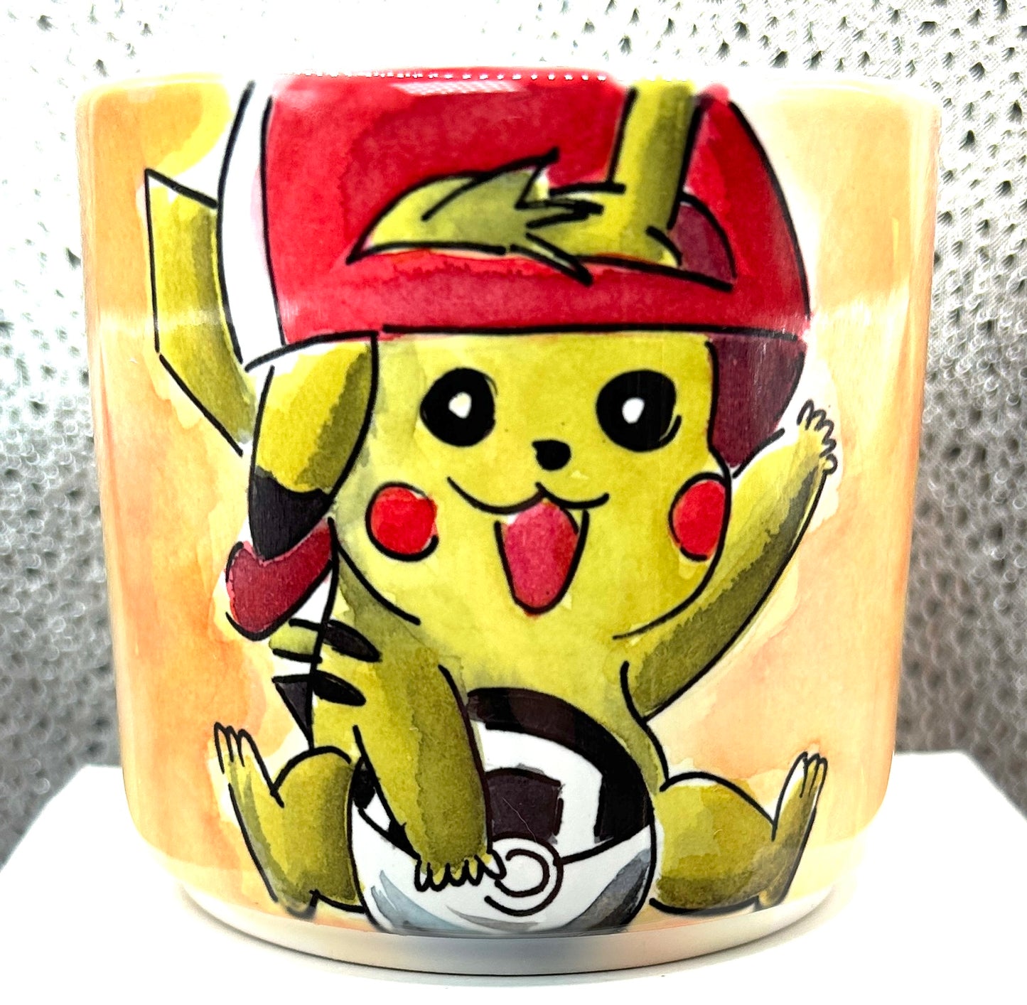Tazza Pikachu – Dipinta a mano | Pokémon