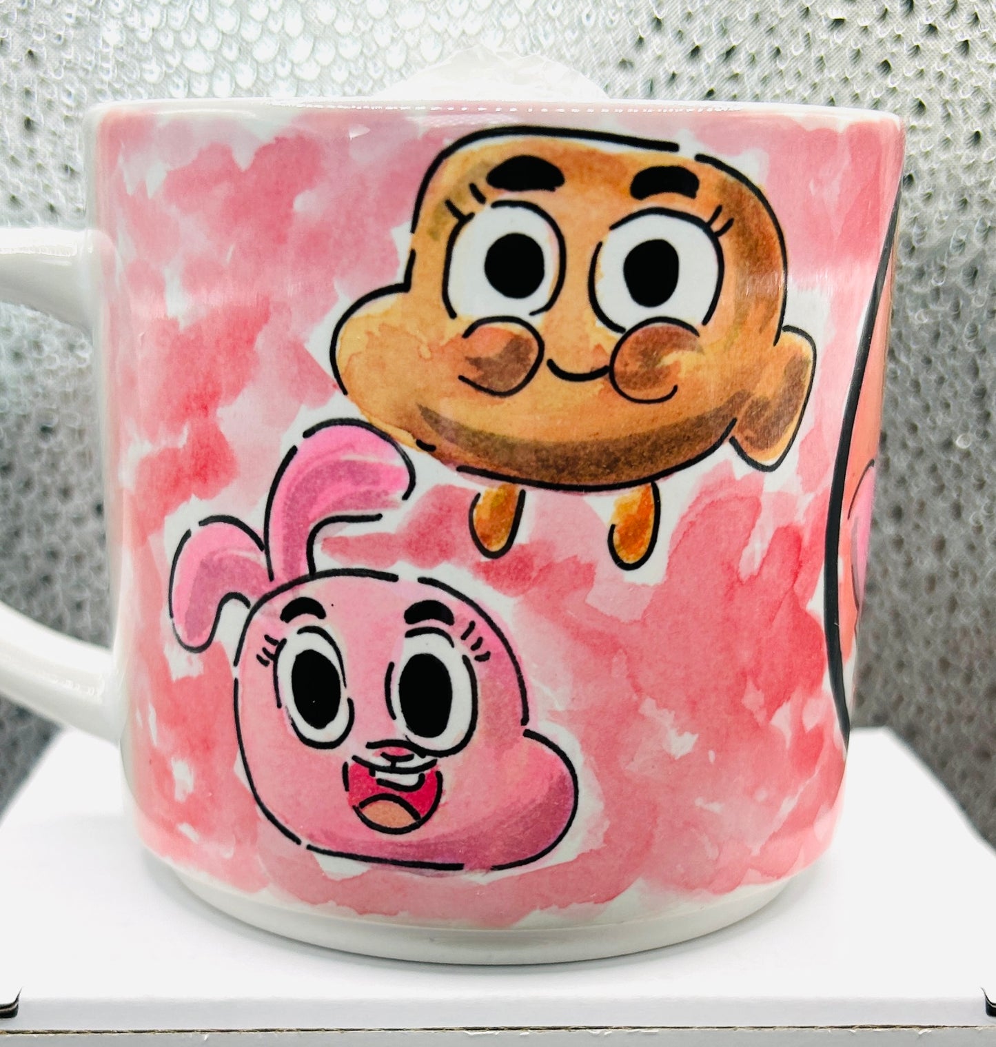 Tazza Gumball – Ironica & Nostalgica | Dipinta a Mano | Cartoon Network