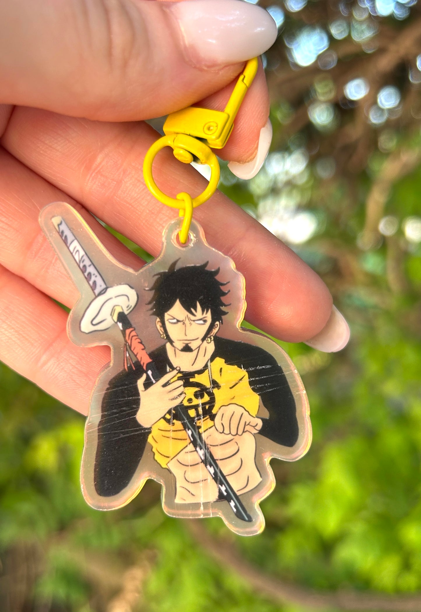 Set tazza e portachiavi disegnati a mano – My Hero Academia & Trafalgar Law