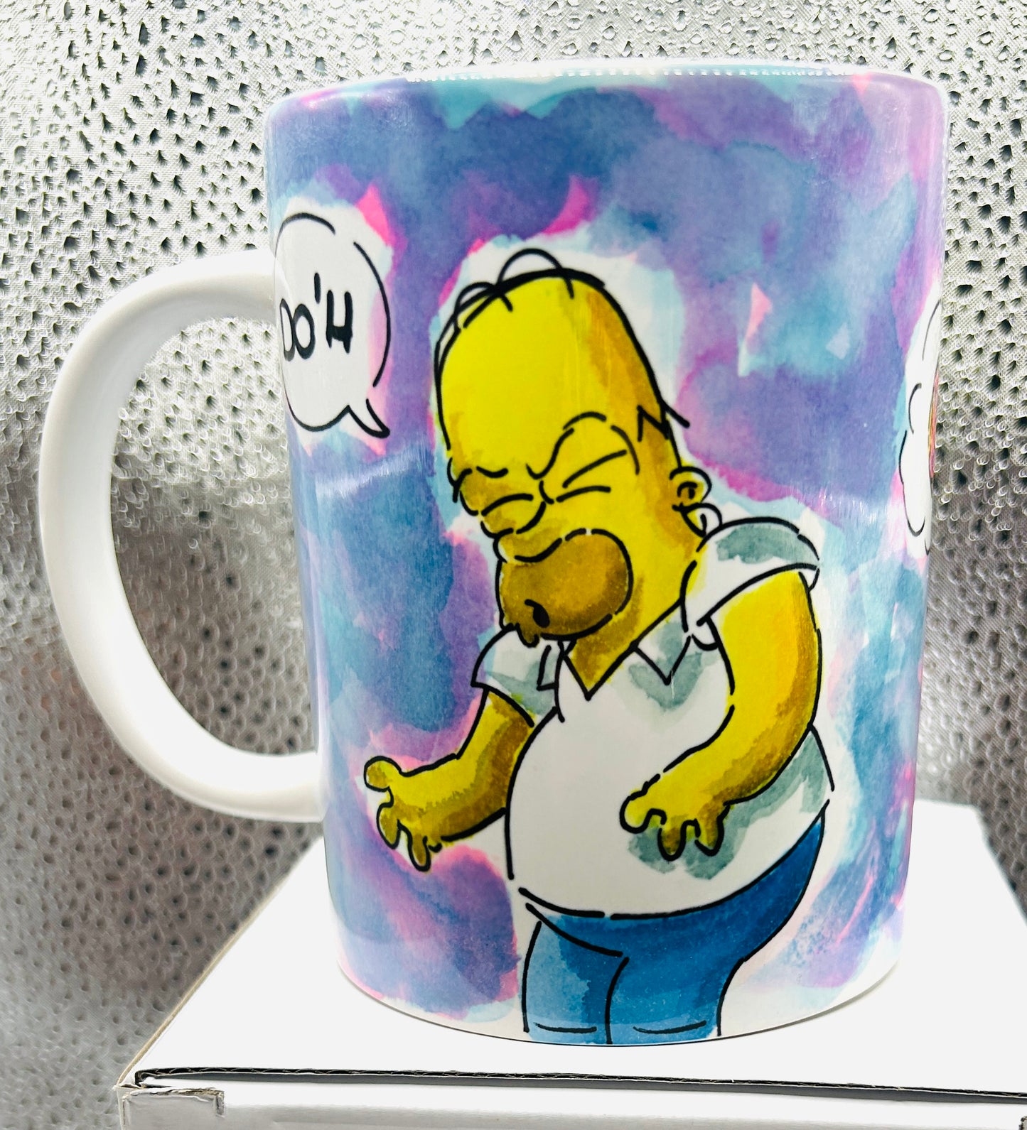 Tazza disegnata a mano – Homer Simpson