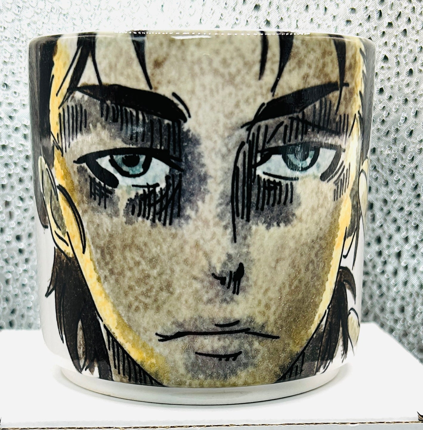 Tazza Eren Yeager – Dipinta a mano | Attack on Titan