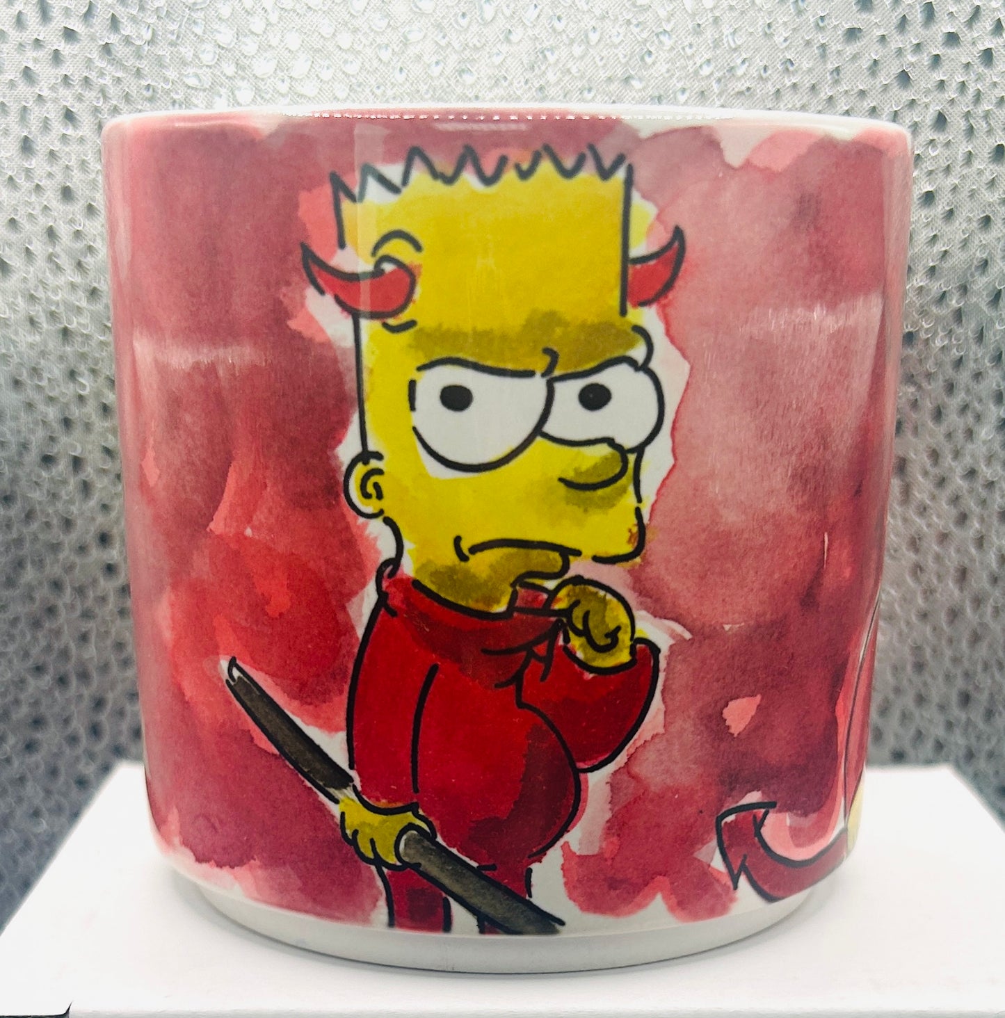 Tazza disegnata a mano – I Simpson