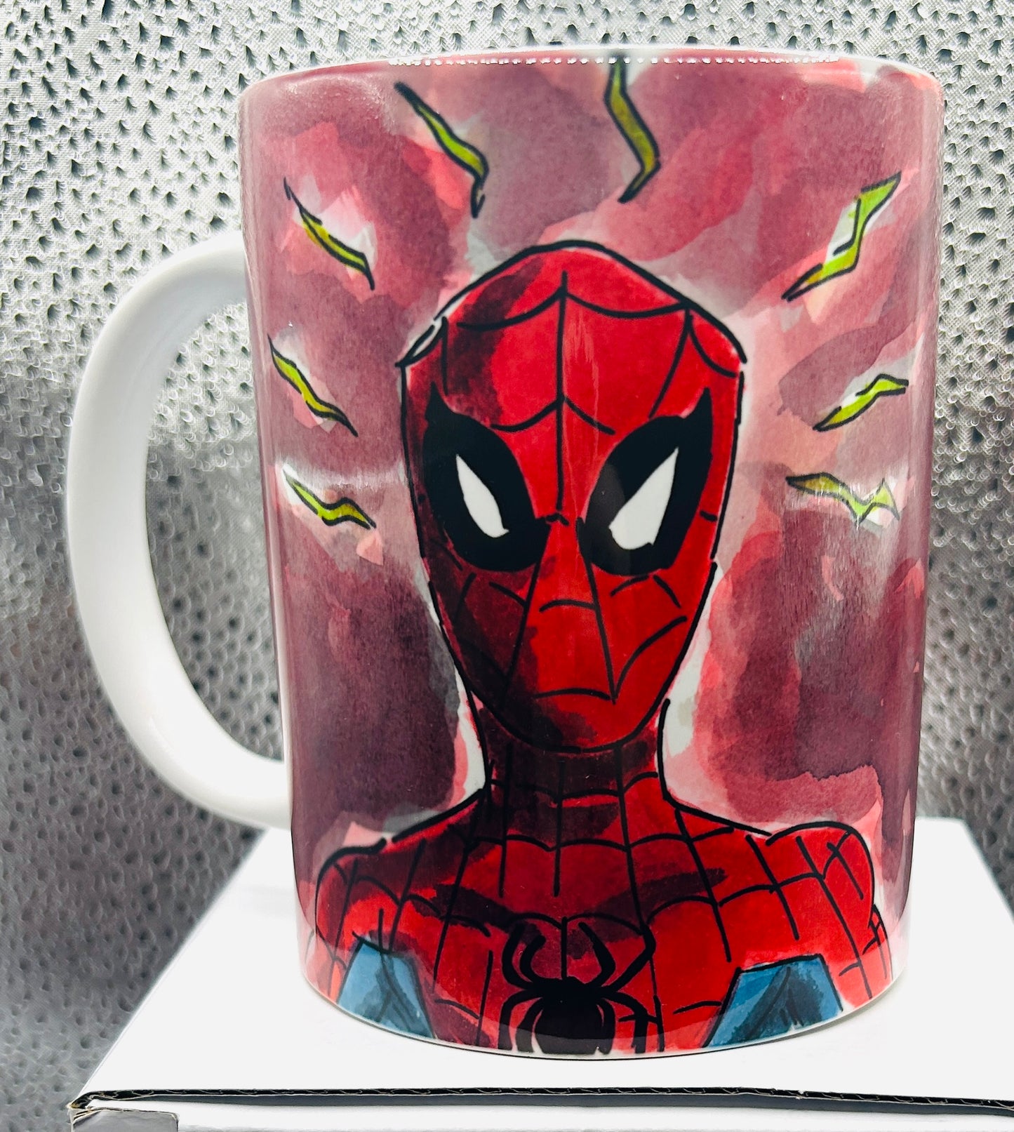Tazza disegnata a mano – Spider-Man | Versione 2