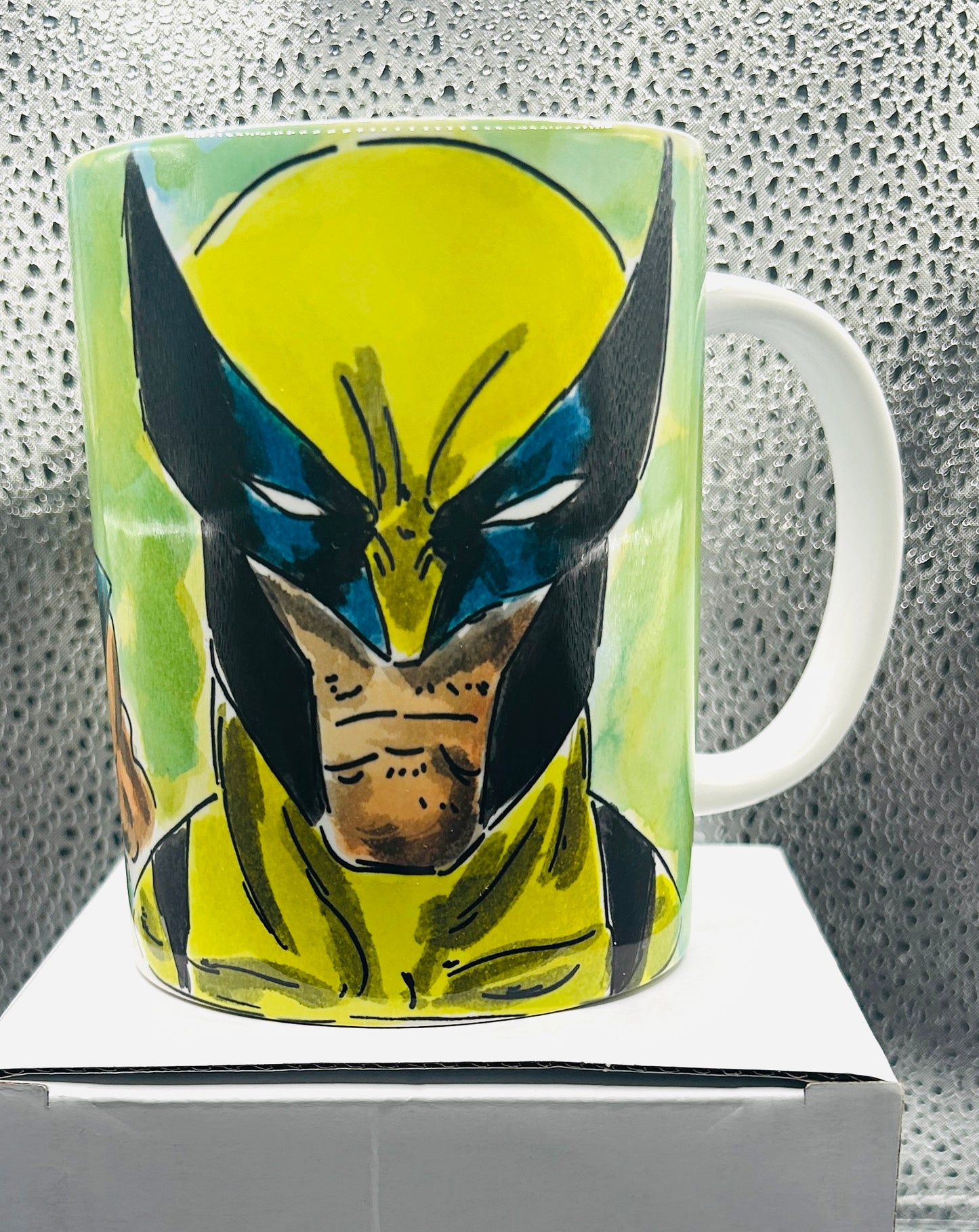 Tazza disegnata a mano – Wolverine (X-Men)