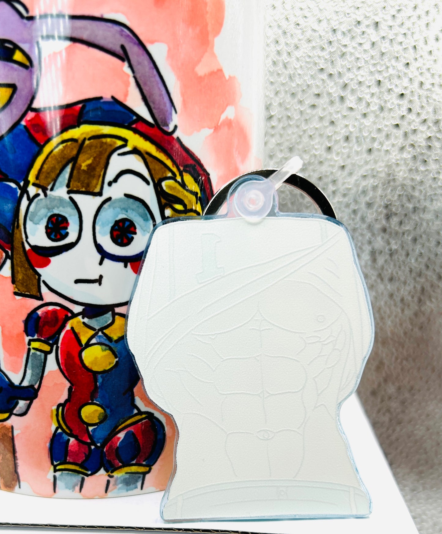 Portachiavi Oikawa Busto – Design Anime su Acrilico (Uniforme Seijoh)
