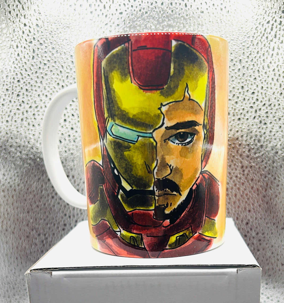 Set Tazza Groot, Portachiavi Luna Sailor Moon, Tazza Iron Man & Tazza Hello Spank– Dipinti a Mano 🌙🌿