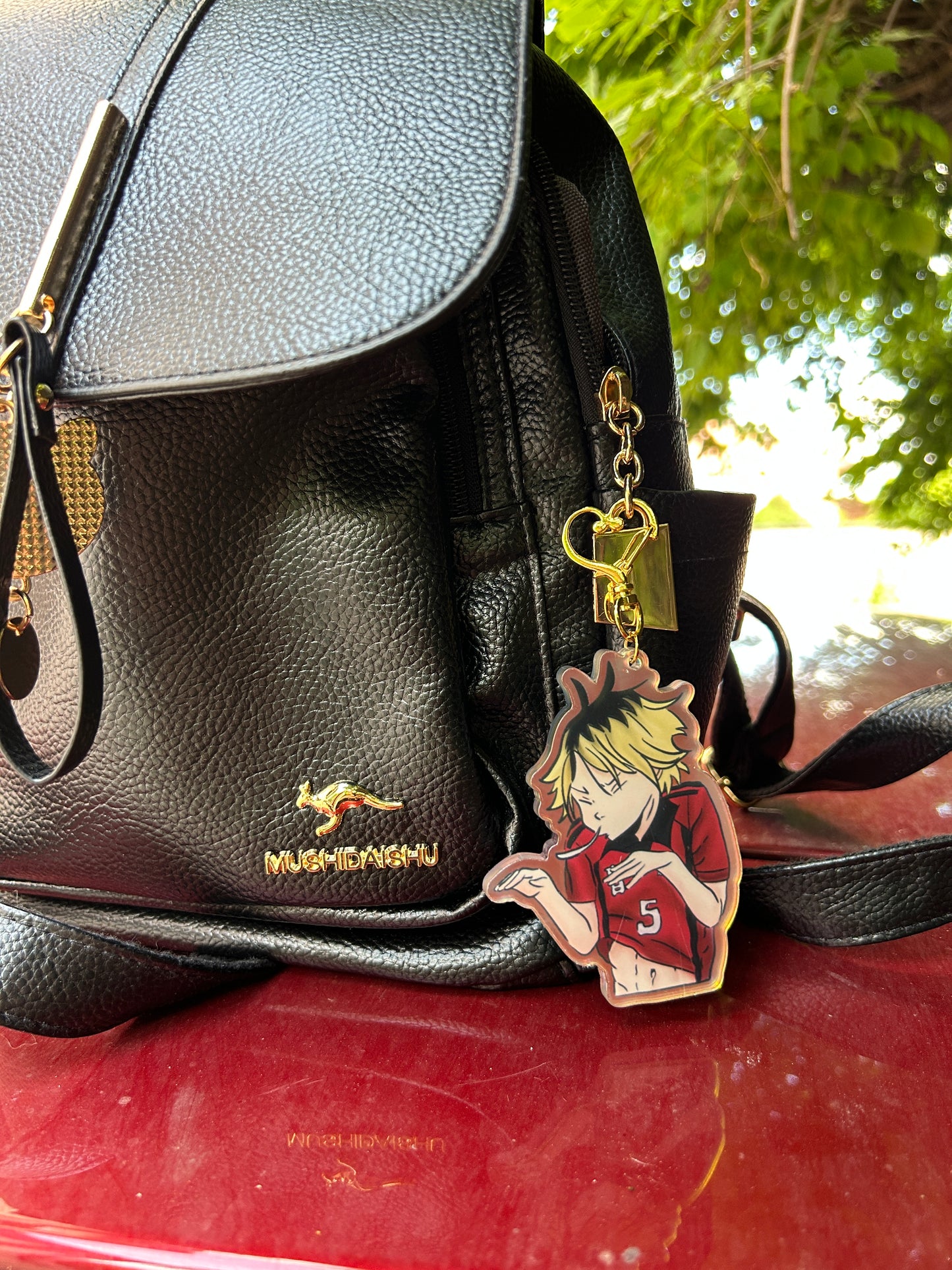 Portachiavi Kenma – Illustrazione Originale su Acrilico | Haikyuu 🐱