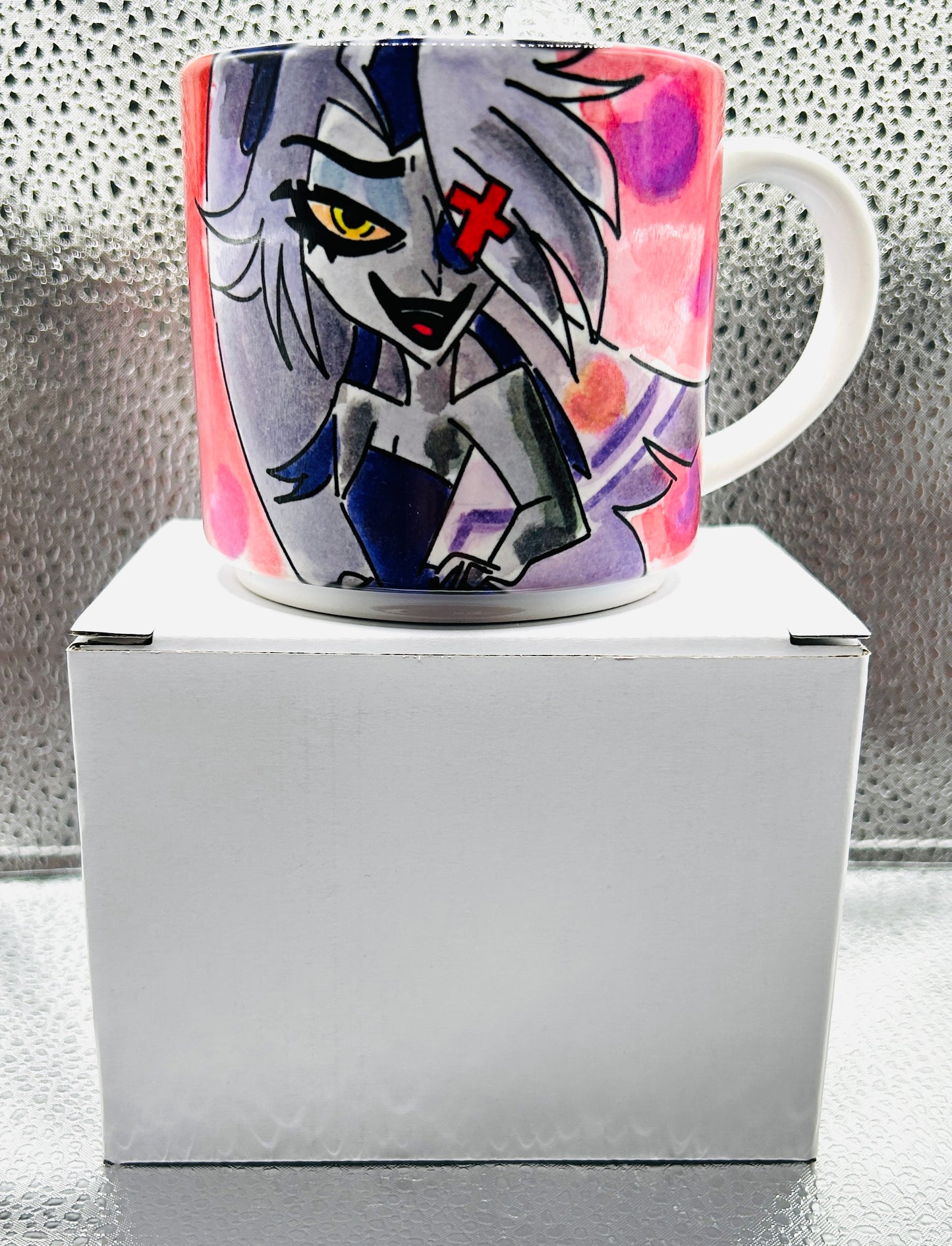 Tazza Charlie & Vaggie | Hazbin Hotel | Tazza Artistica Sublimatica | Idea regalo